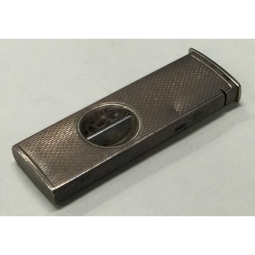 108 - A silver cigar cutter. Birmingham 1960. Approx. 14 grams. Est. £20 - £30.