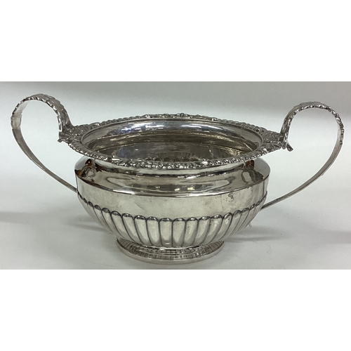 147 - PAUL STORR: A 19th Century George III silver two-handled bowl. London 1815. Approx. 317 grams. Est. ... 