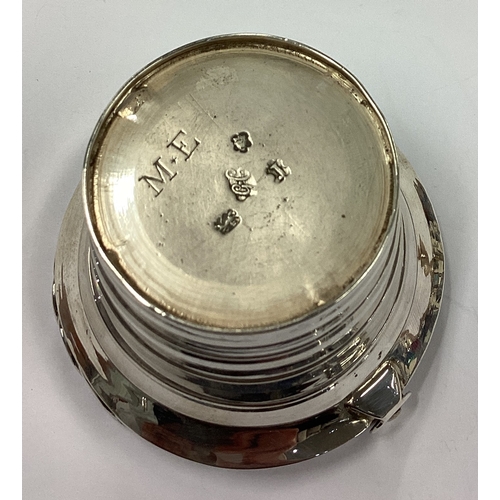 225 - An 18th Century George II silver cream pail. London 1753. By George Camper. Approx. 71 grams. Est. £... 