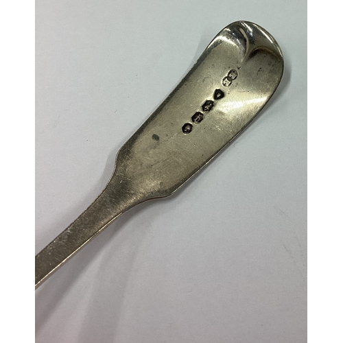 281 - A pierced Victorian silver sifter spoon. London 1857. By Edward Edwards. Approx. 29 grams. Est. £30 ... 