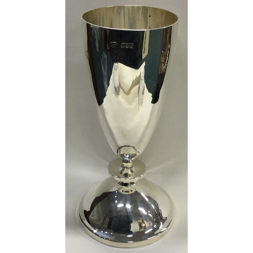 396 - EDINBURGH: A large and rare Scottish silver chalice.1961. By TPB. Approx. 530 grams. Est. £400 - £60... 