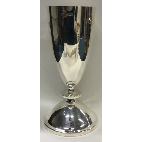 396 - EDINBURGH: A large and rare Scottish silver chalice.1961. By TPB. Approx. 530 grams. Est. £400 - £60... 