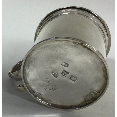 417 - NEWCASTLE: A rare Provincial silver mustard pot with BGL. By William Stalker & John Mitchison. Appro... 