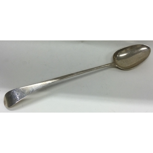 43 - A large 18th Century George III silver basting spoon. London 1787. By George Smith & William Fearn. ... 