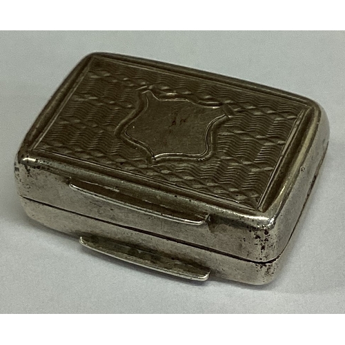 452 - A William IV silver vinaigrette. Birmingham 1836. By Francis Clark. Approx. 8 grams. Est. £100 - £15... 