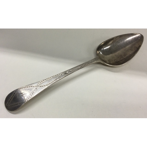 544 - NEWCASTLE: An 18th Century silver table spoon. 1794. By Robert Pinkey. Approx. 54 grams. Est. £50 - ... 