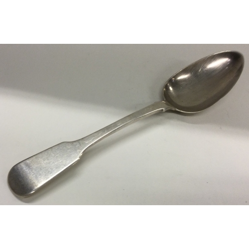 549 - YORK: A rare large 19th Century silver spoon. 1821. By James Barber & William North. Approx. 73 gram... 