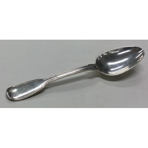 71 - PAUL STORR: A silver dessert spoon. London 1816. Approx. 54 grams. Est. £100 - £150.