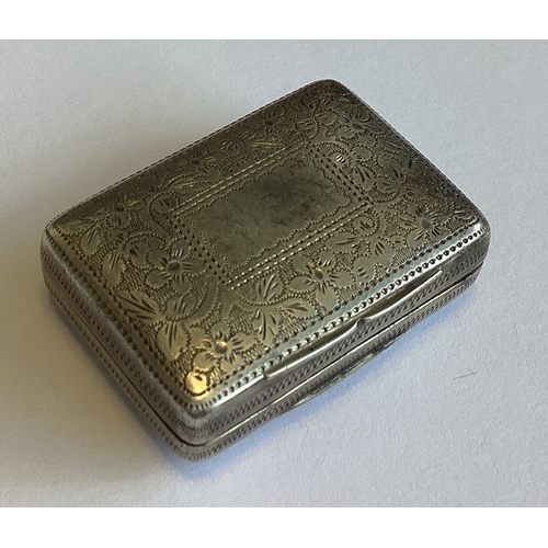 302 - A William IV silver vinaigrette. Birmingham 1835. By Thomas Shaw. Approx. 20 grams. Est. £120 - £150... 