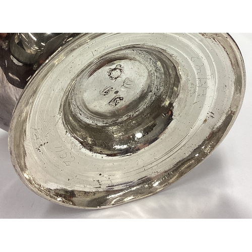 124 - An 18th Century silver bowl. London 1753. Approx. 211 grams. Est. £500 - £800.