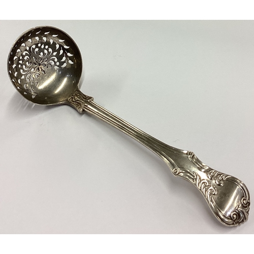 233 - A large Victorian silver sifting spoon. London 1849. By Elizabeth Eaton. Approx. 64 grams. Est. £60 ... 