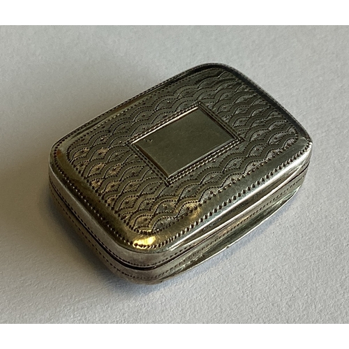 259 - A George III silver vinaigrette in the form of a purse. Birmingham 1818. By Matthew Linwood. Approx.... 