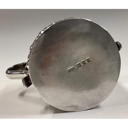 84 - JOHN FERGUSON GOW: A silver and enamelled trophy cup complete with original letter. Approx. 107 gram... 