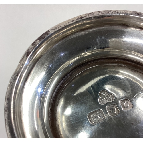 2 - A good heavy silver cream jug in the Georgian style. London. Approx. 245 grams. Est. £60 - £80.