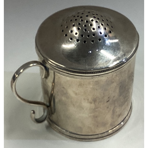 390 - EDINBURGH: An early Scottish silver kitchen pepper. Circa 1770. By Peter Mathie. Approx. 89 grams. E... 