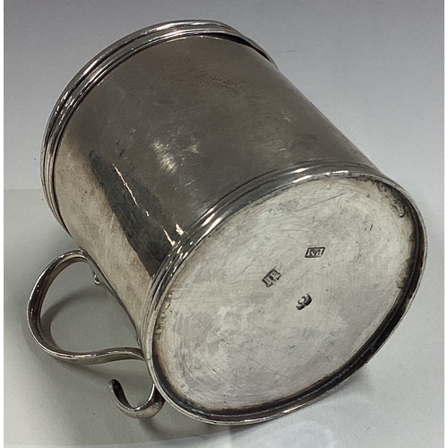 390 - EDINBURGH: An early Scottish silver kitchen pepper. Circa 1770. By Peter Mathie. Approx. 89 grams. E... 