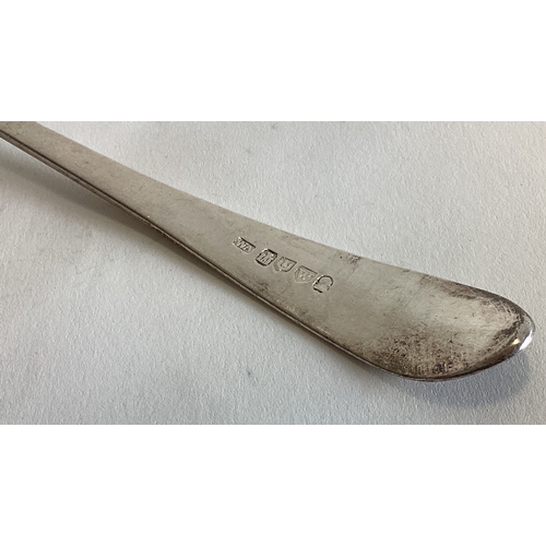 775 - EDINBURGH: A good Georgian silver OE pattern tablespoon. By WA. Approx. 62 grams. Est. £30 - £50.