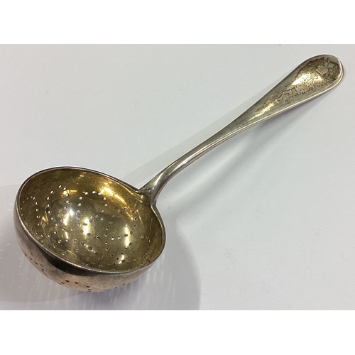 11 - A rare 19th Century Russian silver sifter spoon bearing Royal crest. Marked to reverse. Approx. 56 g... 