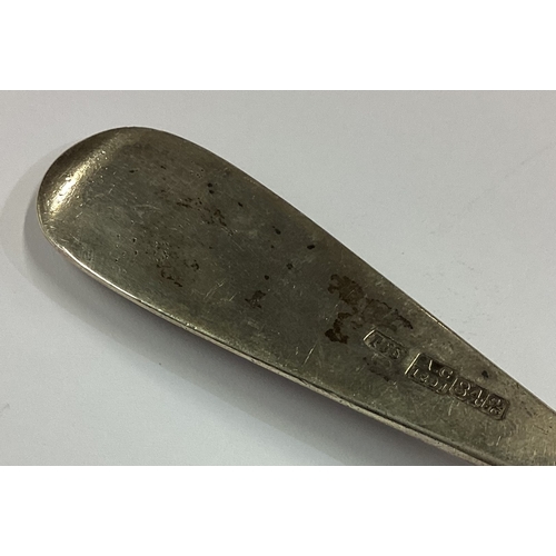 13 - A 19th century Russian silver sifter spoon dated 1891 to reverse. Fully marked. Approx. 49 grams. Es... 