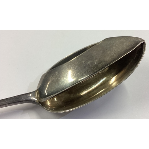 14 - A rare Victorian silver gravy spoon. London 1880. By George Adams. Approx. 73 grams. Est. £80 - £120... 