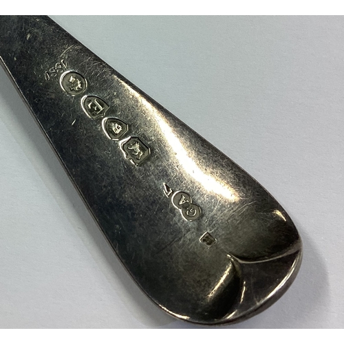 14 - A rare Victorian silver gravy spoon. London 1880. By George Adams. Approx. 73 grams. Est. £80 - £120... 