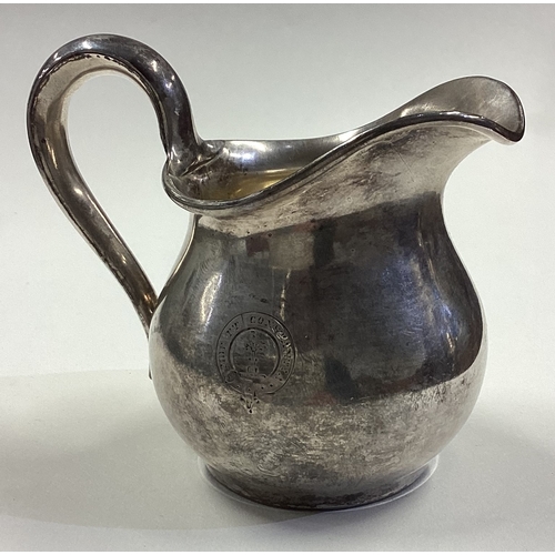 19 - A fine 19th Century Russian silver cream jug. Fully marked to base. Approx. 166 grams. Est. £200 - £... 