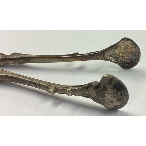 236 - A pair of 18th Century silver sugar nips. Circa 1770. Maker and lion mark only. Approx. 33 grams. Es... 