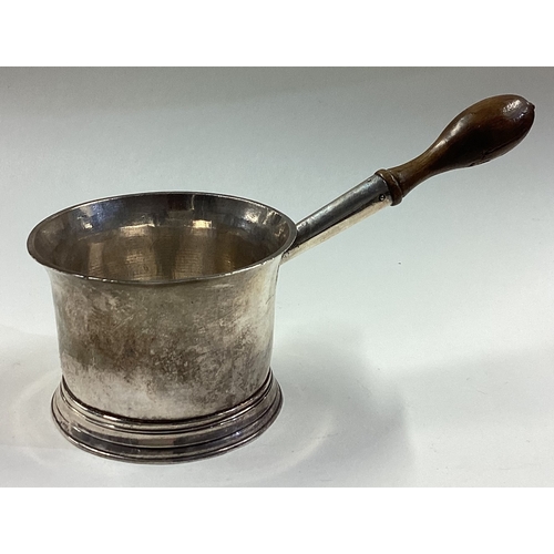 324 - A 17th Century silver brandy pan. Marked to base. Approx. 138 grams. Est. £200 - £300.