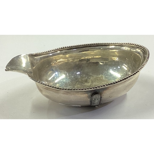 332 - A George III silver pap boat. Approx. 19 grams. Est. £60 - £80.