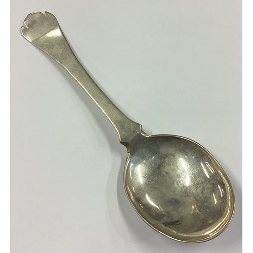 379 - An early 18th Century Continental silver spoon dated 1703. Approx. 42 grams. Est. £100 - £150.