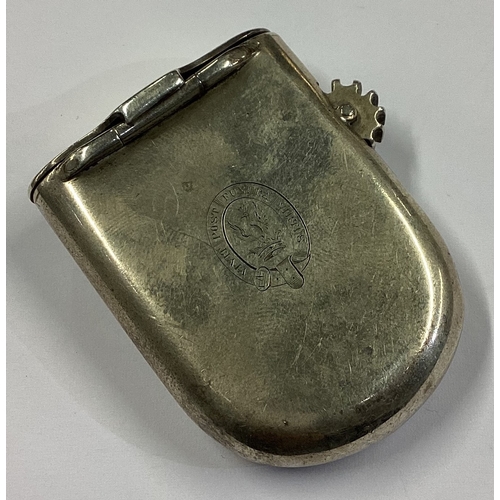 382 - A novelty silver vesta case with hidden cover. London 1871. Approx. 48 grams. Est. £20 - £30.