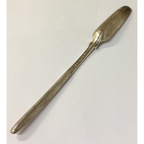 97 - A Victorian silver double-ended marrow scoop. London 1874. By George Adams. Approx. 43 grams. Est. £... 