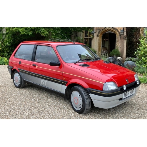 1 - A Limited Edition two-tone red and grey Rover 1.1s 1991 'Heinz 57' Metro. 5000 miles. One previous o... 