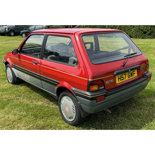 1 - A Limited Edition two-tone red and grey Rover 1.1s 1991 'Heinz 57' Metro. 5000 miles. One previous o... 