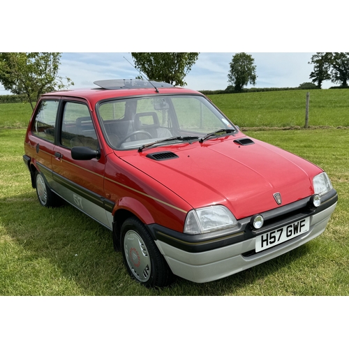 1 - A Limited Edition two-tone red and grey Rover 1.1s 1991 'Heinz 57' Metro. 5000 miles. One previous o... 