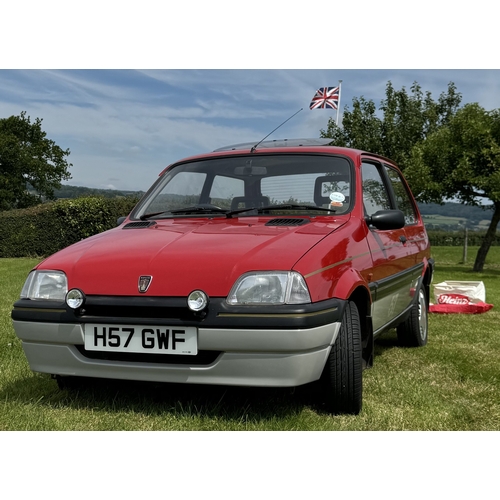 1 - A Limited Edition two-tone red and grey Rover 1.1s 1991 'Heinz 57' Metro. 5000 miles. One previous o... 