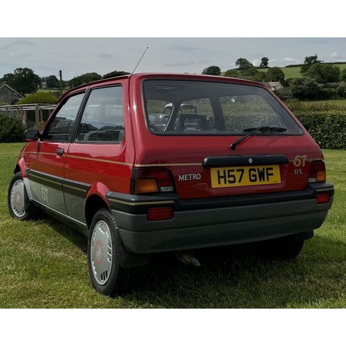 1 - A Limited Edition two-tone red and grey Rover 1.1s 1991 'Heinz 57' Metro. 5000 miles. One previous o... 