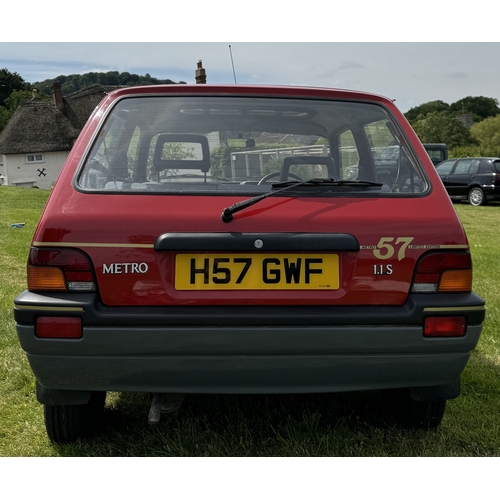 1 - A Limited Edition two-tone red and grey Rover 1.1s 1991 'Heinz 57' Metro. 5000 miles. One previous o... 