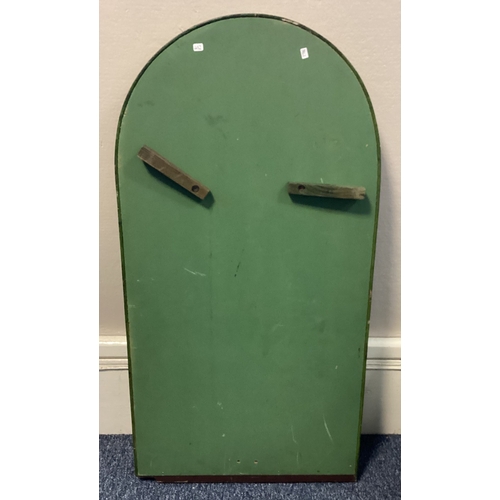 452 - A green wooden bagatelle board. Est. £10 - £20.