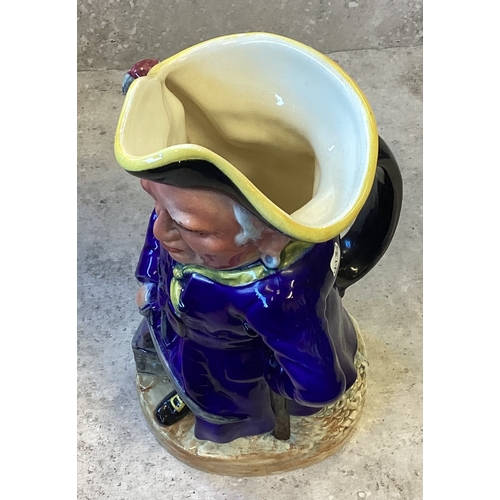 469 - A large and colourful Burlington ware Toby Jug in the form of a pirate. Approx. 27 cms high. £10 - £... 