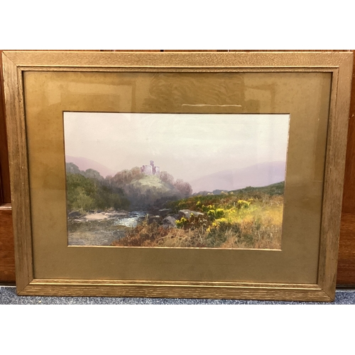 7 - FREDERICK JOHN WIDGERY: (British, 1861 - 1942): A framed and glazed watercolour depicting Okehampton... 