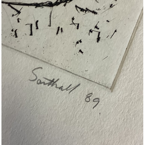 84 - SOUTHALL: Eight unframed etchings. Pencil signed and dated. Various sizes. Est. £30 - £50.