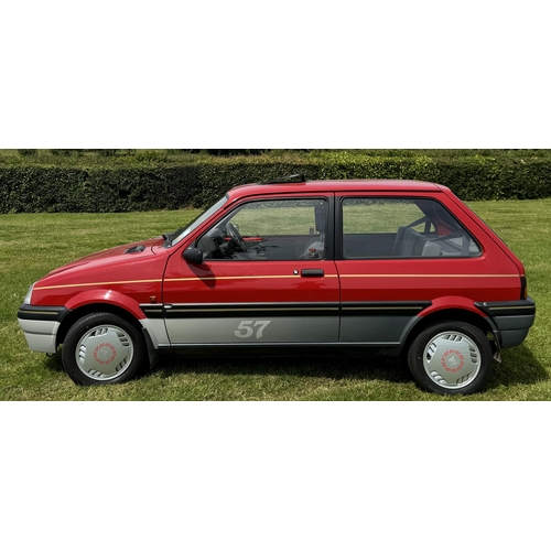 1 - A Limited Edition two-tone red and grey Rover 1.1s 1991 'Heinz 57' Metro. 5000 miles. One previous o... 