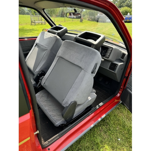 1 - A Limited Edition two-tone red and grey Rover 1.1s 1991 'Heinz 57' Metro. 5000 miles. One previous o... 