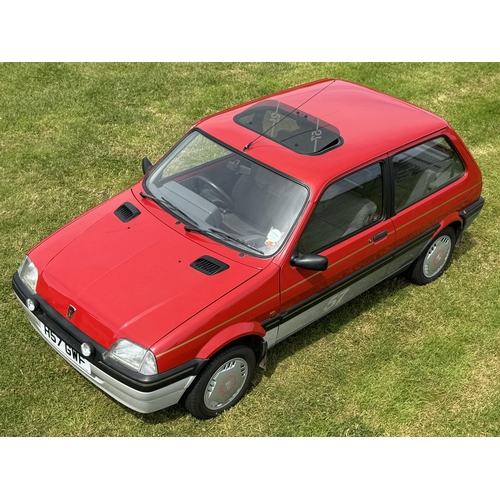 1 - A Limited Edition two-tone red and grey Rover 1.1s 1991 'Heinz 57' Metro. 5000 miles. One previous o... 