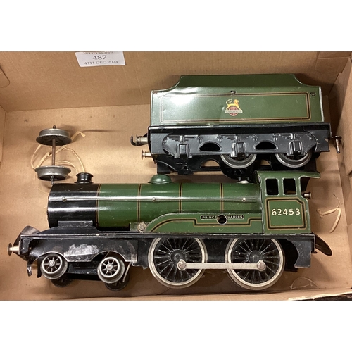 487 - A good British Railway model steam engine. Est. £50 - £80.