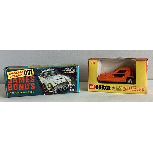 485A - A good collection of Corgi and other toy model cars. Est. £80 - £120.