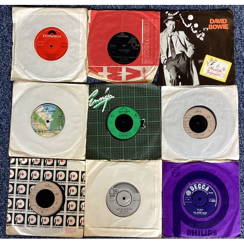 208 - A large collection of records. Est. £20 - £30.