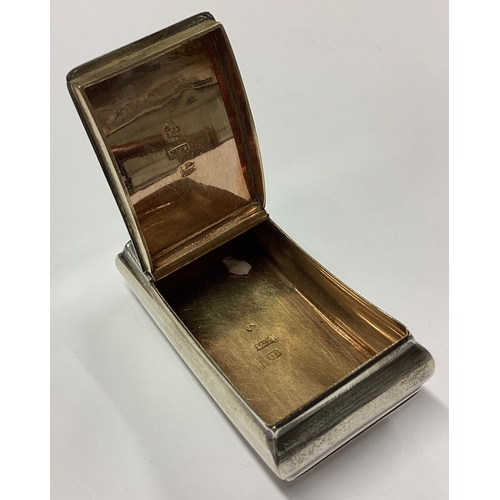 111 - A William IV silver snuff box. Birmingham 1836. By William Sumner. Approx. 38 grams. Est. £100 - £15... 