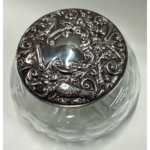 145 - CHESTER: A large novelty silver jewellery box. 1907. By George Nathan & Ridley Hayes. Est. £250 - £3... 